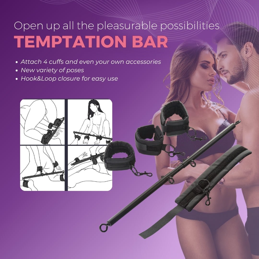 Temptation Bar - Adjustable Spreader Bar - Loveblanket