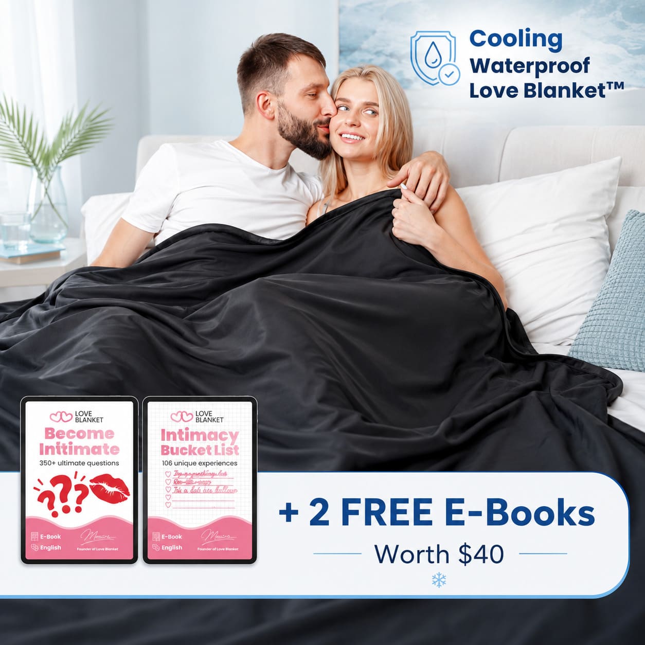 Waterproof Cooling Love Blanket™ for Summer