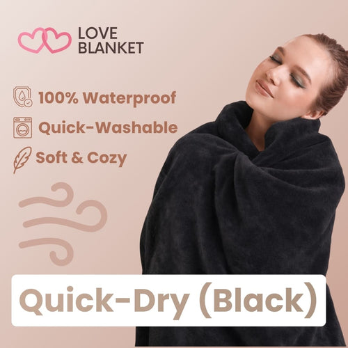 Waterproof Quick-Dry Love Blanket™ for faster reuse