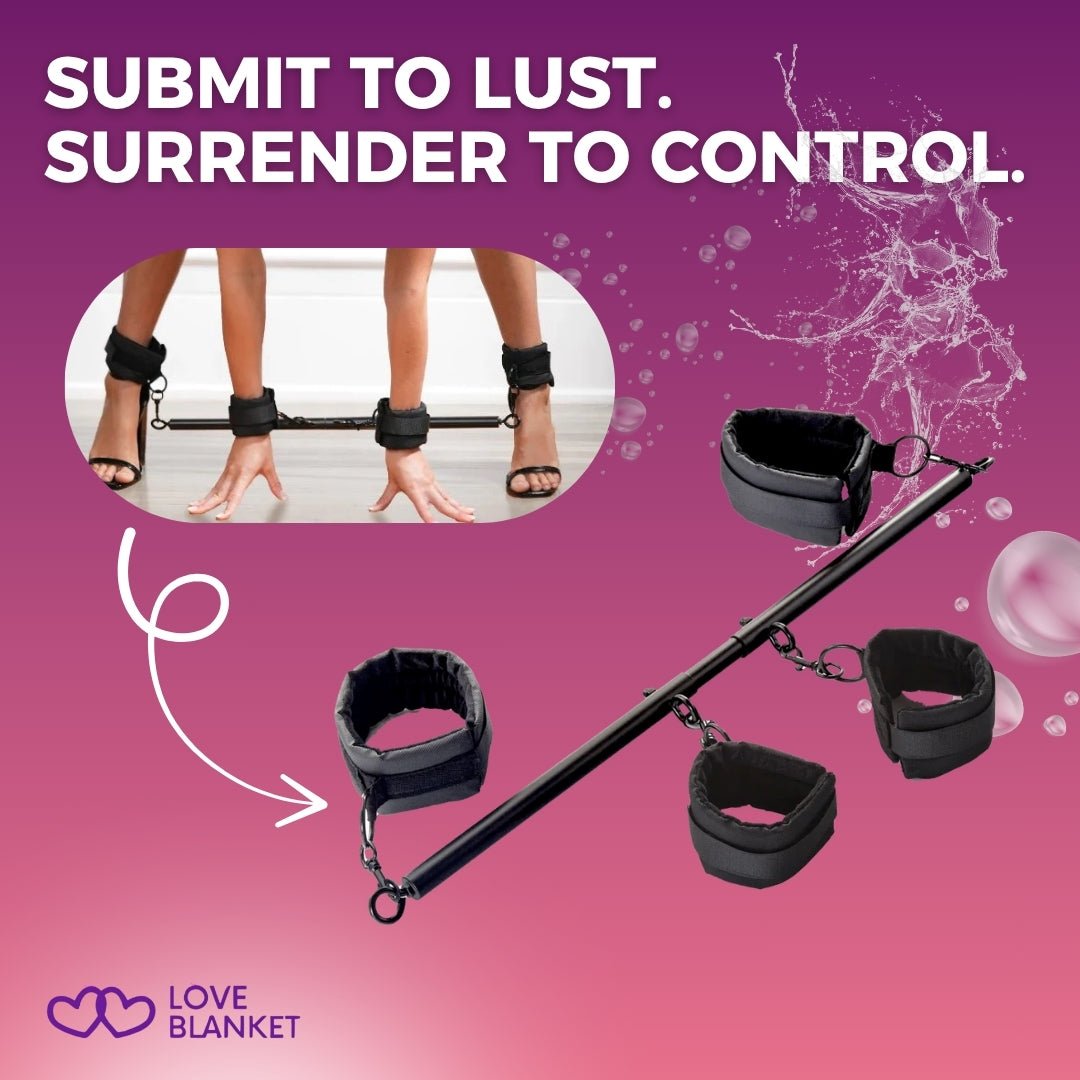 Temptation Bar - Adjustable Spreader Bar - Loveblanket