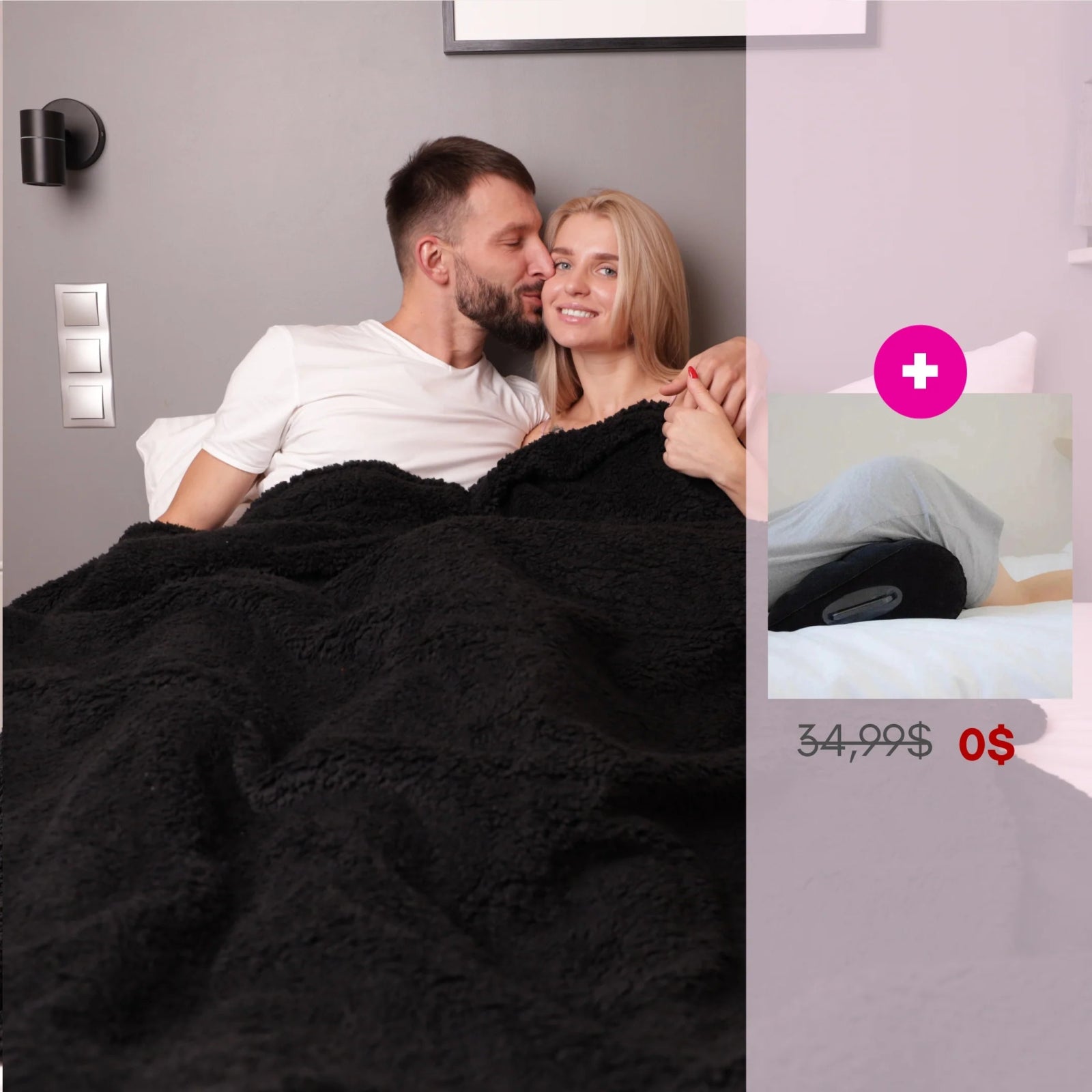 Loveblanket™ - The Waterproof Cuddle Blanket + Lovepillow - Loveblanket